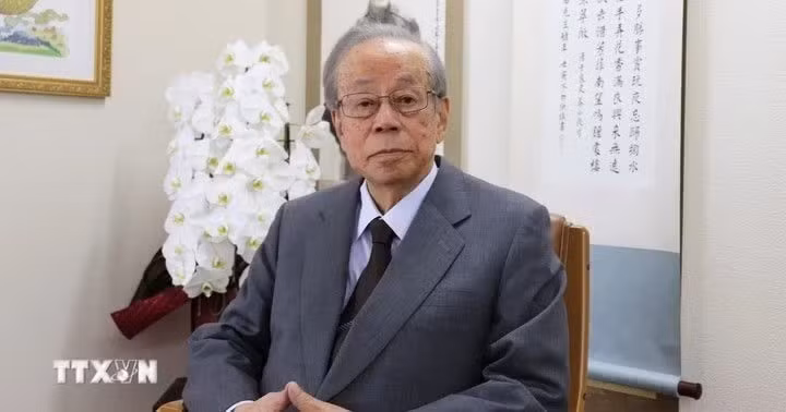 日本前首相福田康夫（图片来源：越通社）