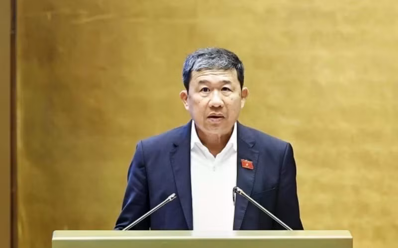 越南国会党委副书记武海河。（图片来源：越通社）