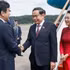 越南国会主席陈青敏偕夫人开始对韩国进行正式访问。（图片来源：越通社）