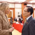 越南外交部部长黎怀忠和冰岛外长贡纳尔斯多蒂尔。（图片来源：外交部）