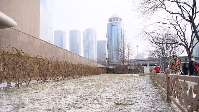 北京2022年第一场雪（组图） ảnh 4