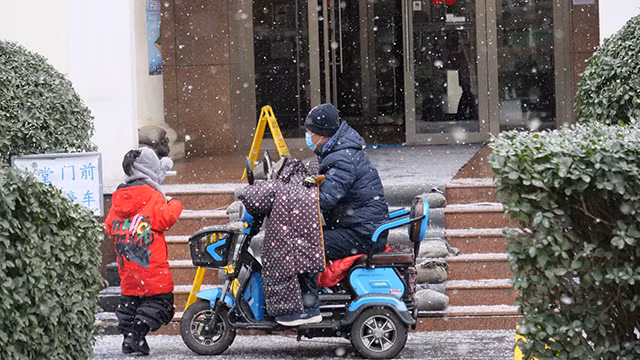 北京2022年第一场雪（组图） ảnh 1