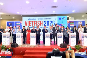 2026年越南国际水产展览会开展仪式。（图片来源：tapchicongthuong.vn）