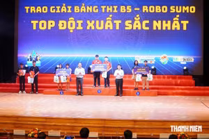 颁奖仪式。（图片来源：thanhnien.vn）