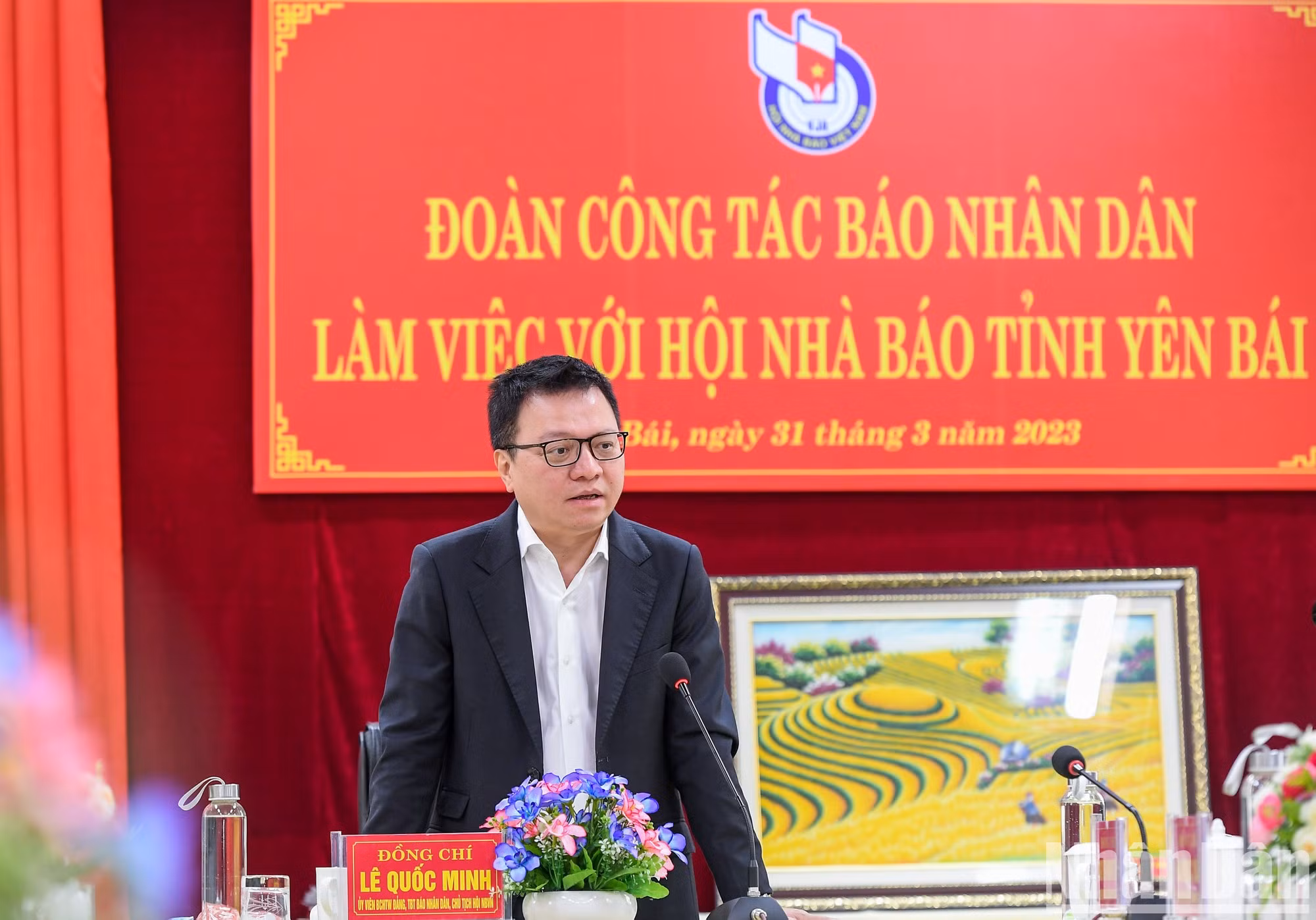 黎国明同志在会上发表讲话。