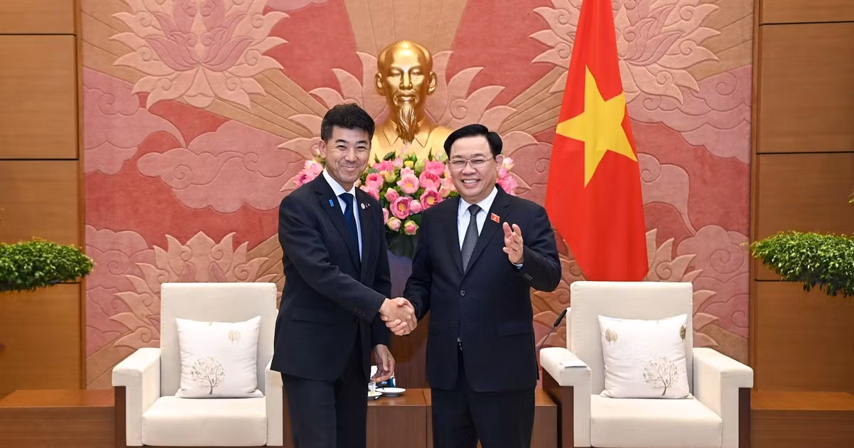 越南国会主席王廷惠会见日本立宪民主党党首【组图】