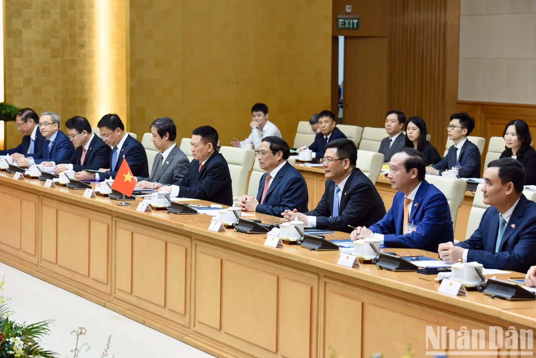 越南代表团成员。