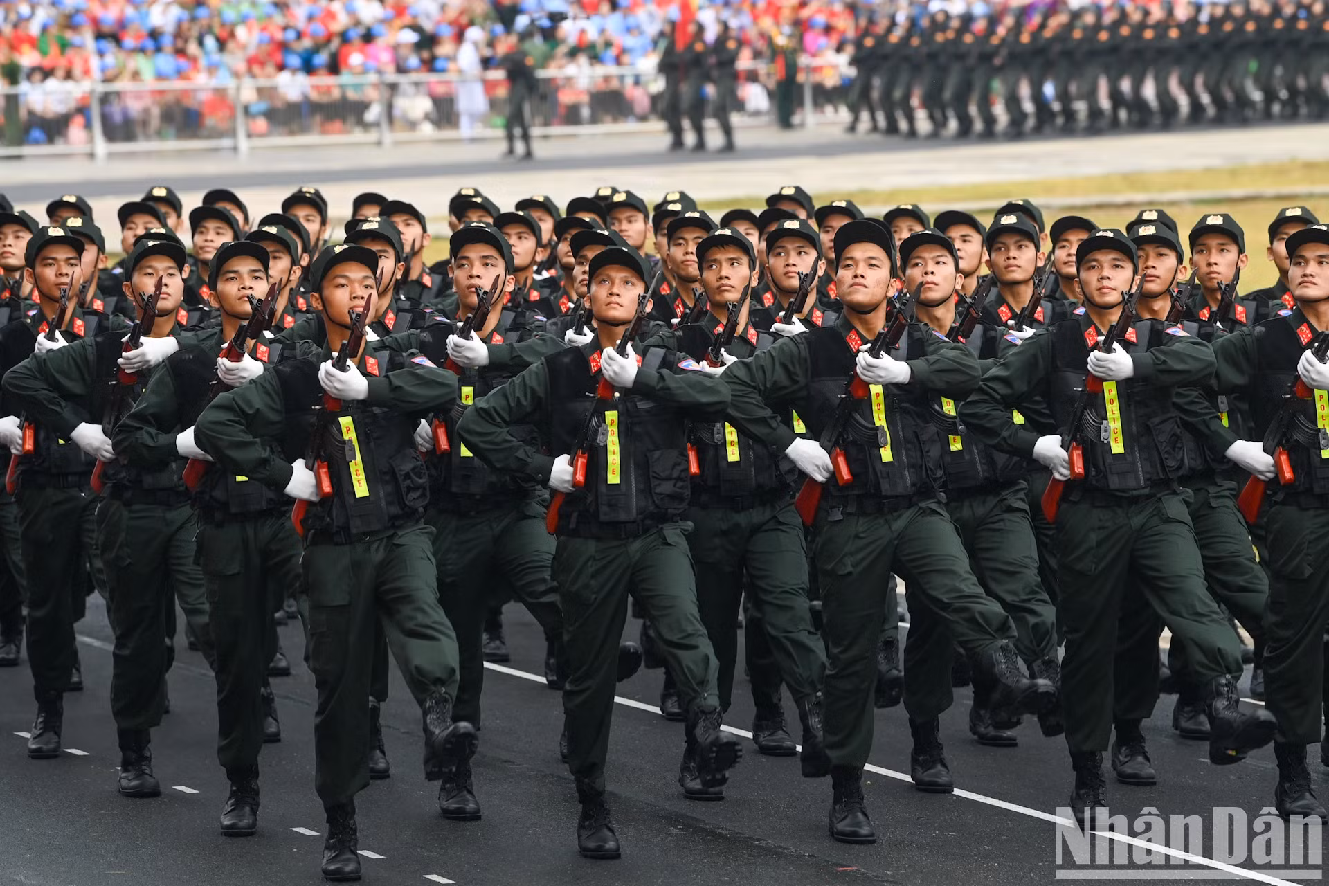 越南机动警察。