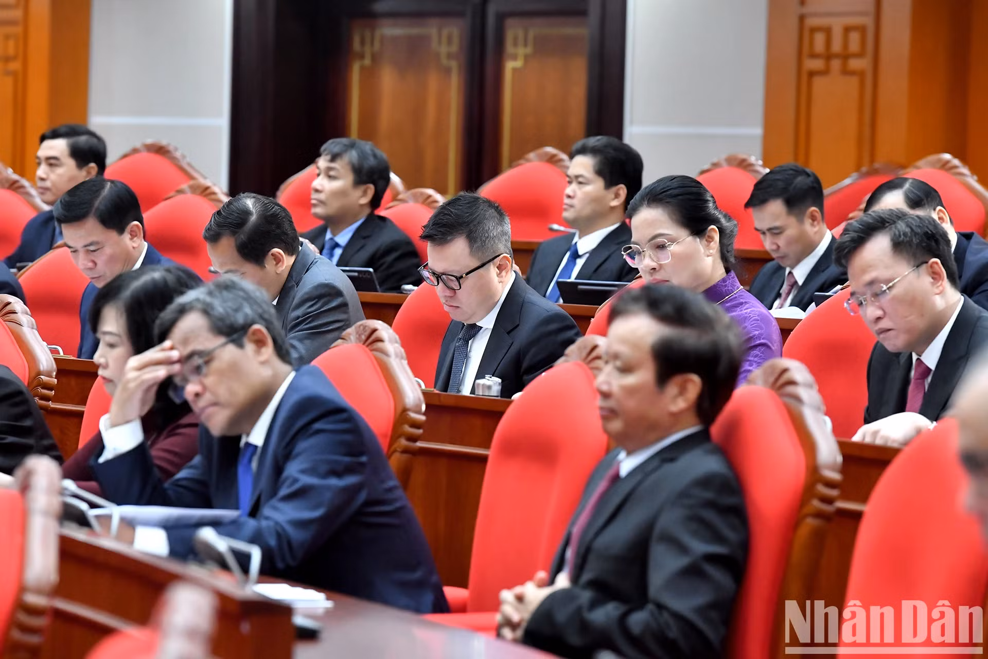 与会代表。