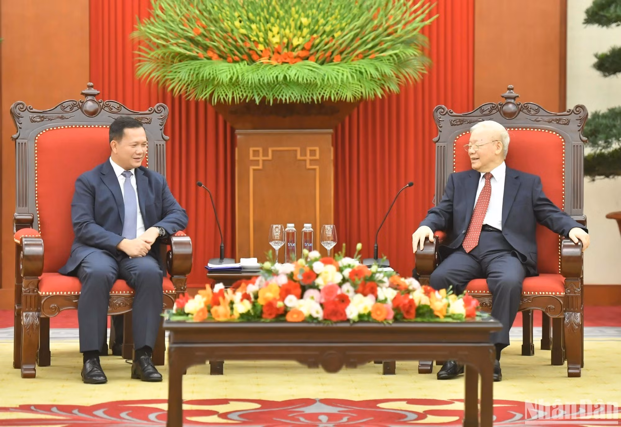 会见场景。会见场景。（登科 摄）