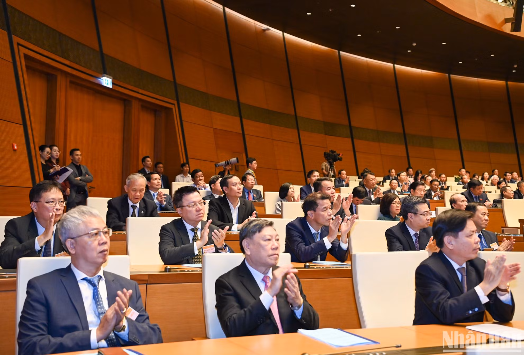 与会代表。