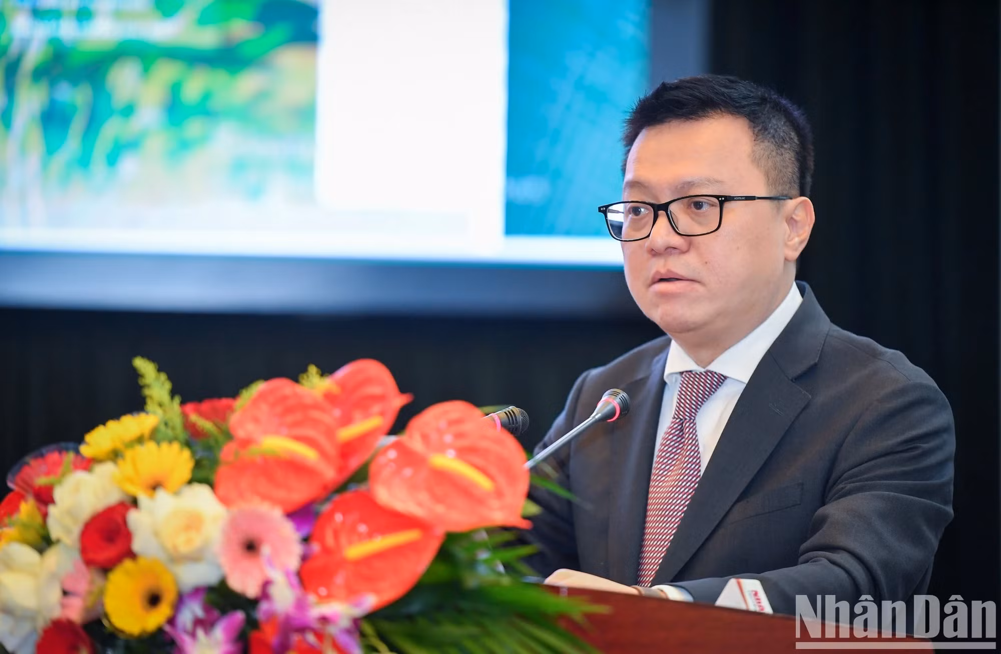 黎国明总编辑在开幕式上发表讲话。 黎国明总编辑在开幕式上发表讲话。