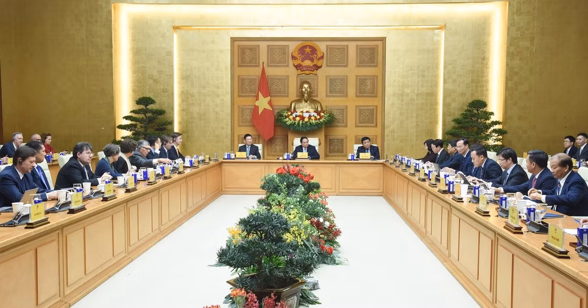 越南政府总理范明正主持召开与欧洲企业的座谈会【组图】