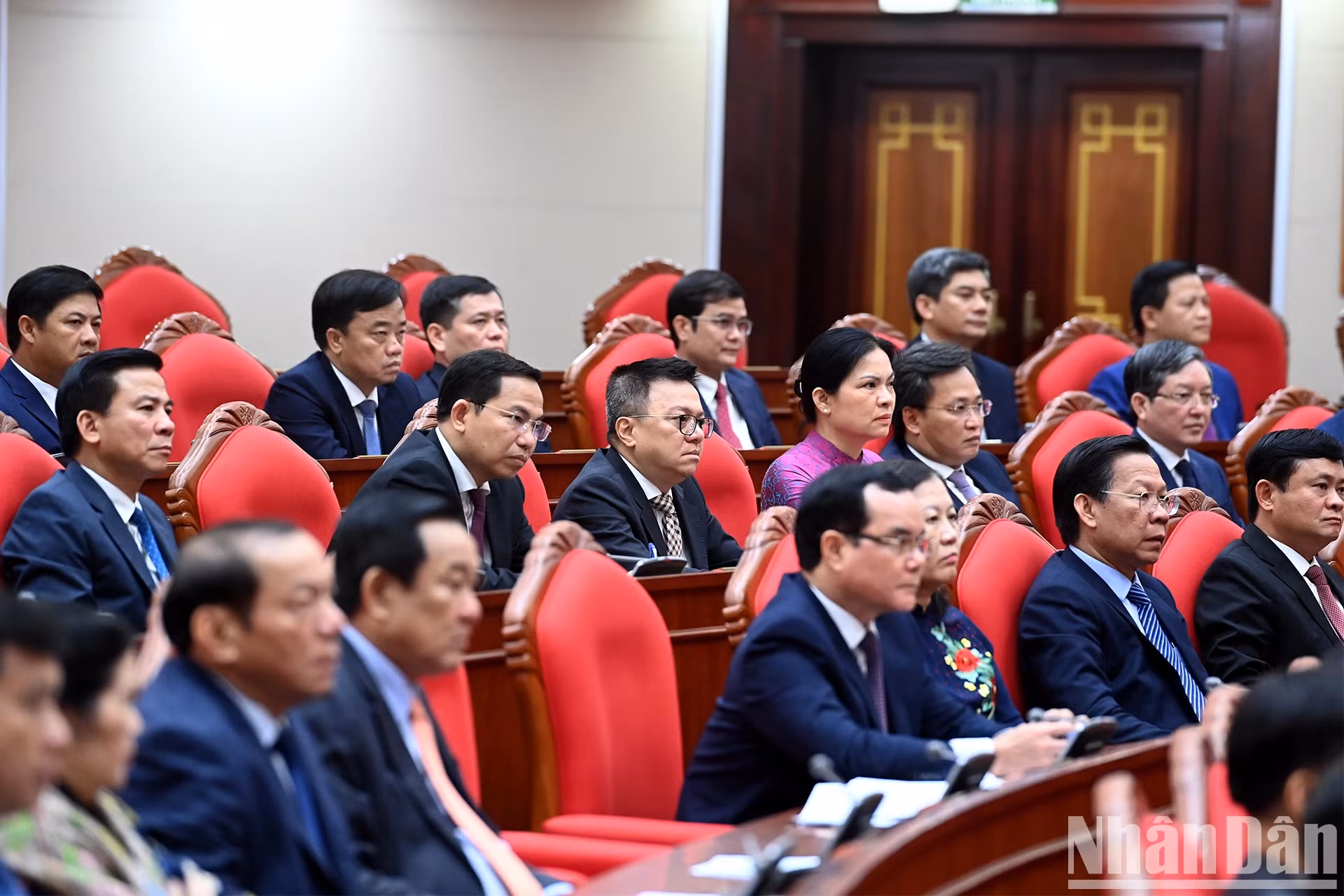 与会代表。