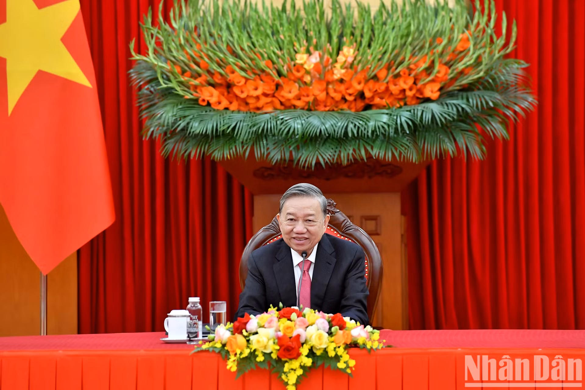 越共中央总书记苏林。