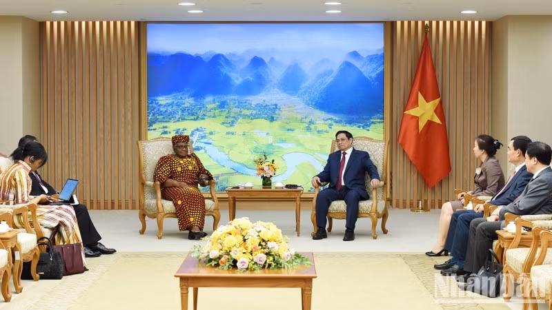 会见场景。