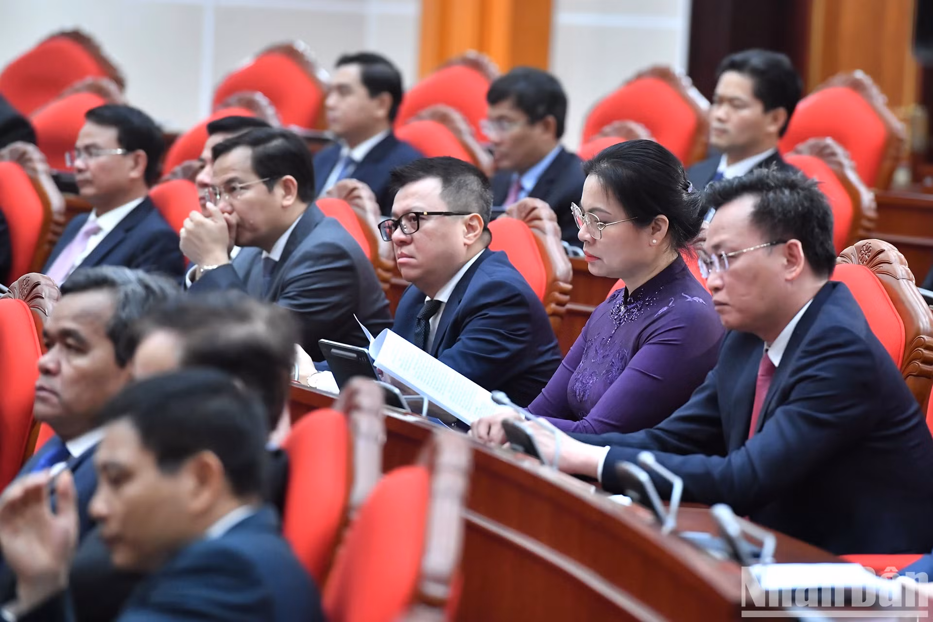 与会代表。