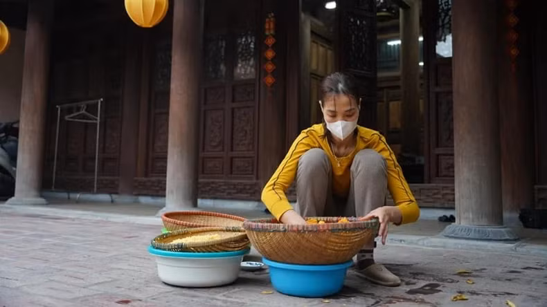 精心准备传统菜肴 迎接钵场村庙会【组图】 ảnh 10