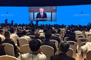 2026尼山世界文明论坛开幕式全景。（组委会 供图）