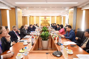 会议现场。（图片来源：越南建设部报网）