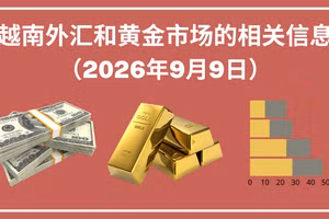 越南外汇和黄金市场的相关信息【图表新闻】