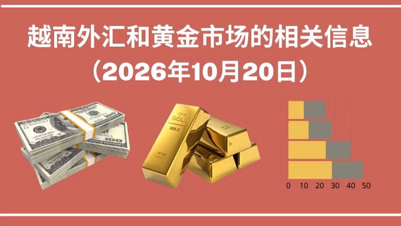 越南外汇和黄金市场的相关信息【图表新闻】