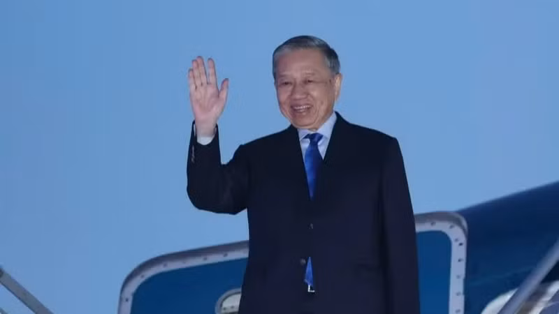 越共中央总书记、国家主席苏林圆满结束对加拿大的国事访问。（图片来源：越通社）