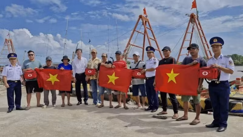 金瓯省强化渔船监管与渔业资源修复 推动消除IUU“黄牌”。（图片来源：越通社）