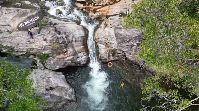 腊赫湖—龙溪生态旅游区之美。（图片来源：越通社）