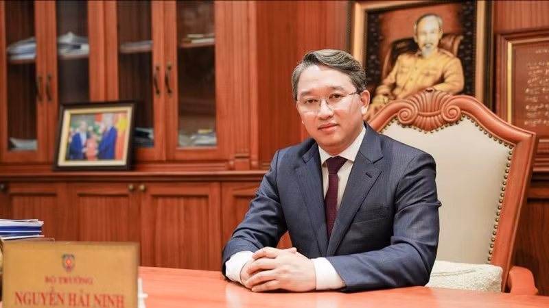 司法部部长阮海宁。（图片来源：越通社）