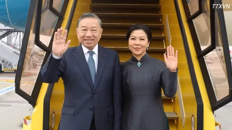越共中央总书记、国家主席苏林及夫人圆满结束对丹麦王国的国事访问。