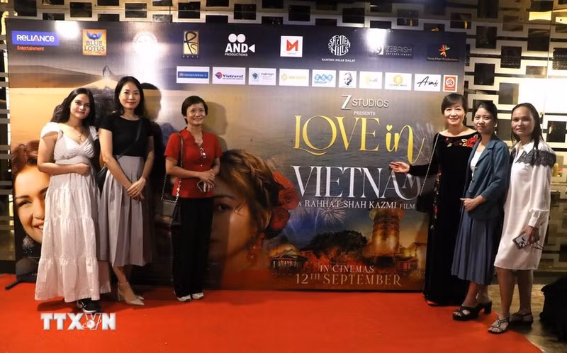 《爱在越南》在印度首映。（图片来源：越通社）