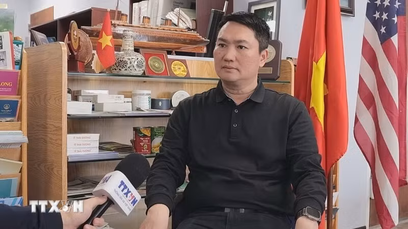 越南驻纽约贸易促进办公室主任阮孟雄。（图片来源：越通社）