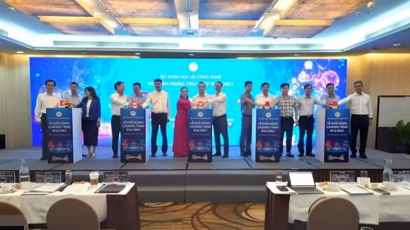 “2026-2030阶段越南纯IPv6转型推进与部署计划”启动仪式。