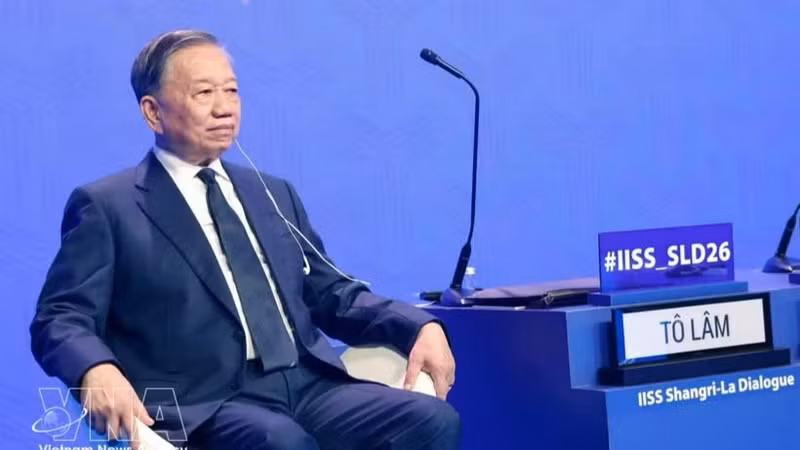 越共中央总书记、国家主席苏林。（图片来源：越通社）