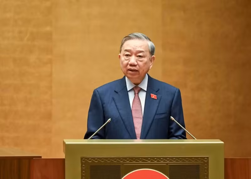 越共中央总书记苏林对第十六届国会代表及2026—2031年任期各级人民议会代表选举取得圆满成功表示热烈祝贺，并向获得全国选民信任的各位代表致以衷心祝贺。（维灵 摄）