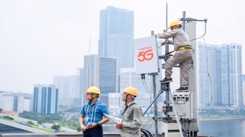 Viettel提前三个月完成2025年建成2万个5G基站目标。