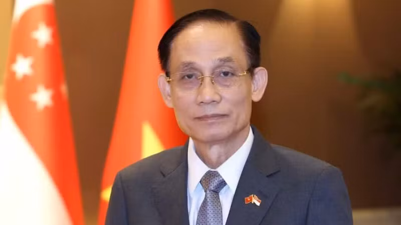 越共中央政治局委员、外交部长黎怀忠。（图片来源：越通社）