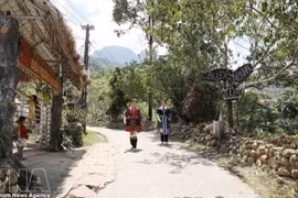 劳寨村的吸引力不仅来自大自然，还在于当地赫蒙族同胞的文化生活。（图片来源：越通社）