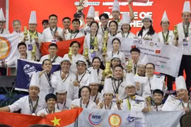 越南厨师代表团在2026年槟城厨艺大赛中斩获佳绩。