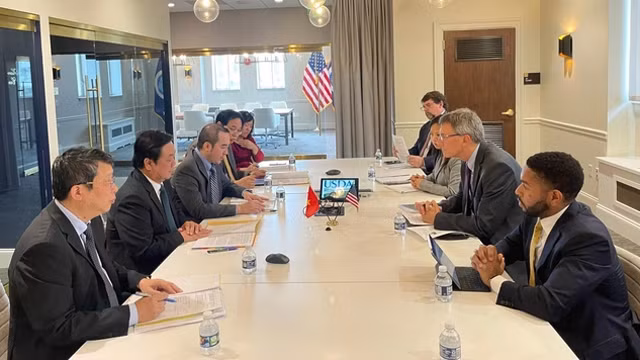 黎明欢部长与美国农业部领导举行了工作会谈。