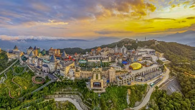 岘港的巴拿空中乐园。（图片来源：岘港报）
