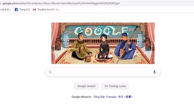谷歌搜索引擎网页截图。