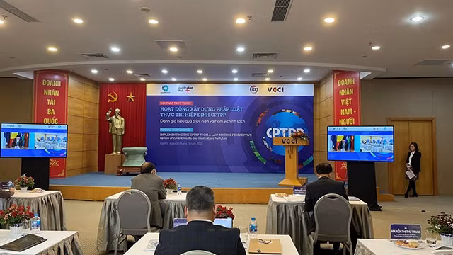 研讨会场景。（图片来源：越南工商会供图）