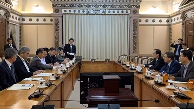 工作会议全景。（图片来源：越通社）