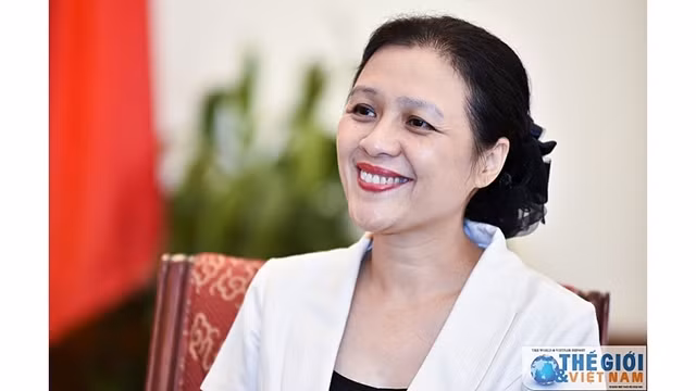 阮芳娥大使。（图片来源：世界与越南报）