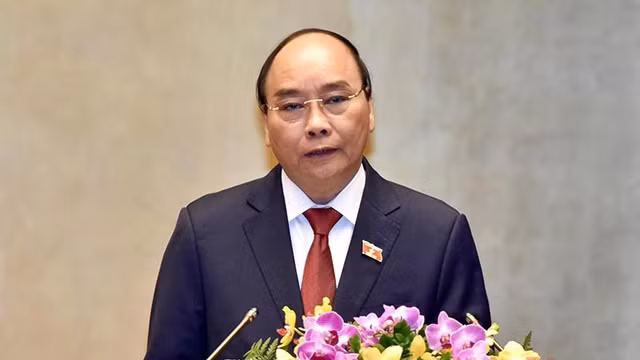 国家主席阮春福。