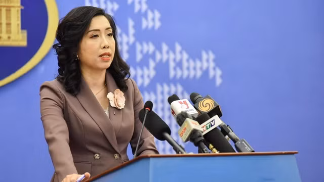 越南外交部发言人黎氏秋姮。