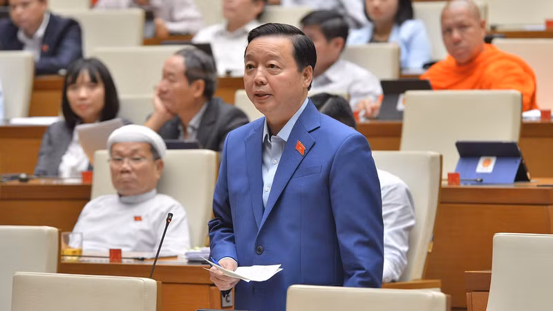 越南自然资源与环境部部长陈红河。