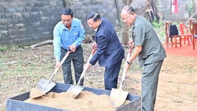开工仪式现场。（图片来源：越通社）
